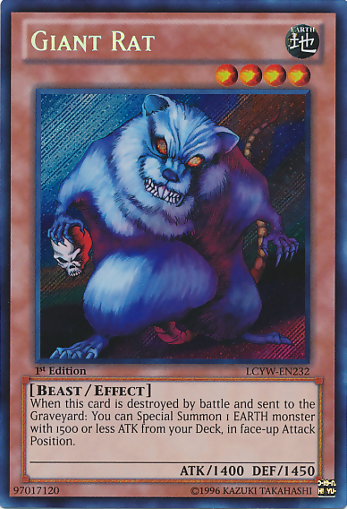 Giant Rat [LCYW-EN232] Secret Rare | Nerdhalla Games