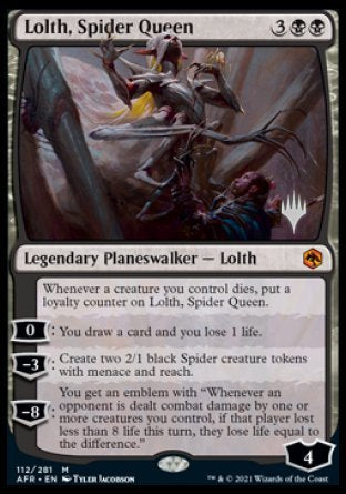 Lolth, Spider Queen (Promo Pack) [Dungeons & Dragons: Adventures in the Forgotten Realms Promos] | Nerdhalla Games