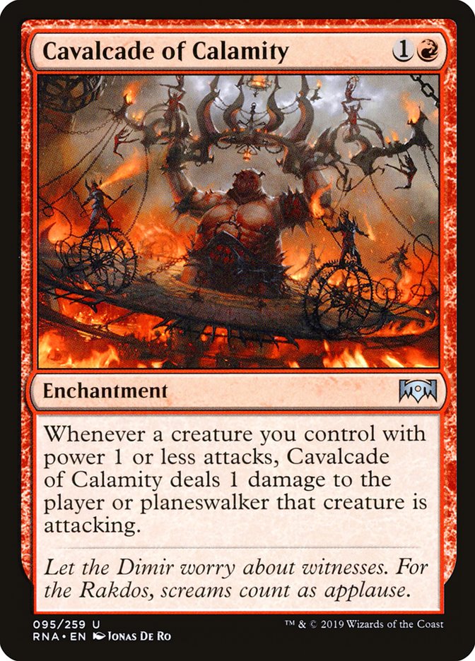 Cavalcade of Calamity [Ravnica Allegiance] | Nerdhalla Games