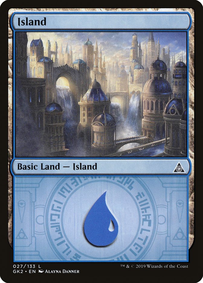 Island (27) [Ravnica Allegiance Guild Kit] | Nerdhalla Games