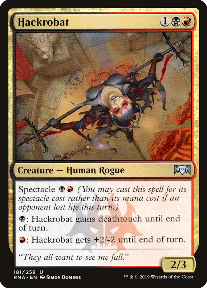 Hackrobat [Ravnica Allegiance] | Nerdhalla Games