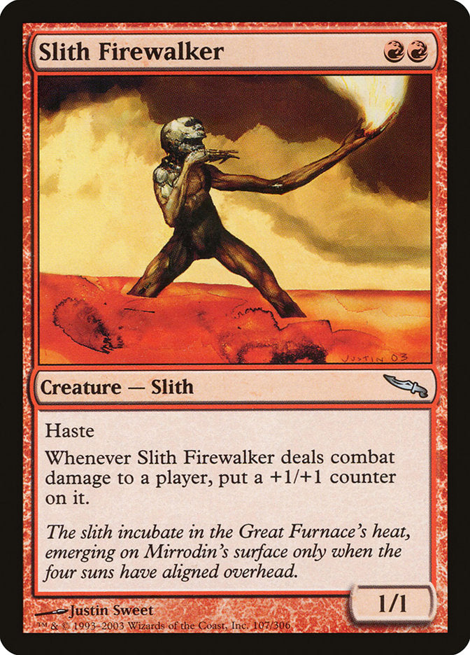 Slith Firewalker [Mirrodin] | Nerdhalla Games