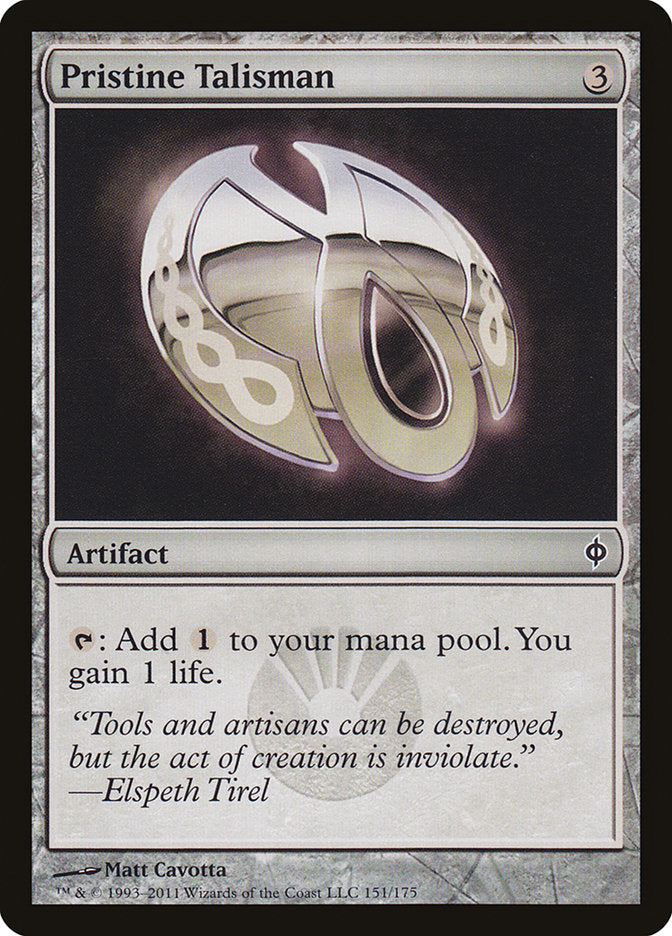 Pristine Talisman [New Phyrexia] | Nerdhalla Games