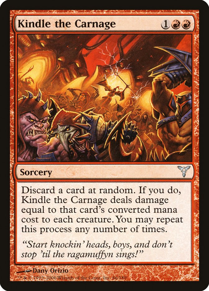 Kindle the Carnage [Dissension] | Nerdhalla Games