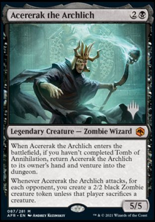 Acererak the Archlich (Promo Pack) [Dungeons & Dragons: Adventures in the Forgotten Realms Promos] | Nerdhalla Games