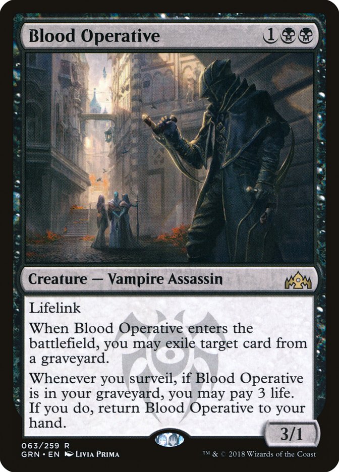 Blood Operative [Guilds of Ravnica] | Nerdhalla Games