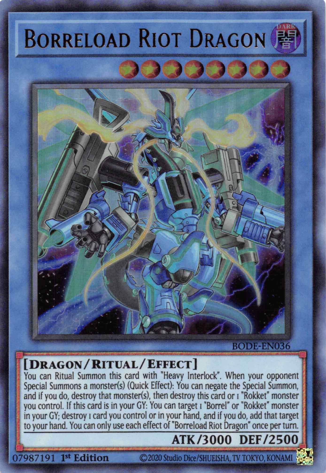 Borreload Riot Dragon [BODE-EN036] Ultra Rare | Nerdhalla Games