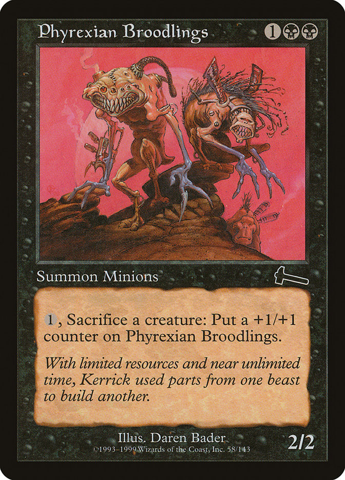 Phyrexian Broodlings [Urza's Legacy] | Nerdhalla Games