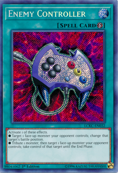 Enemy Controller [LCKC-EN032] Secret Rare | Nerdhalla Games