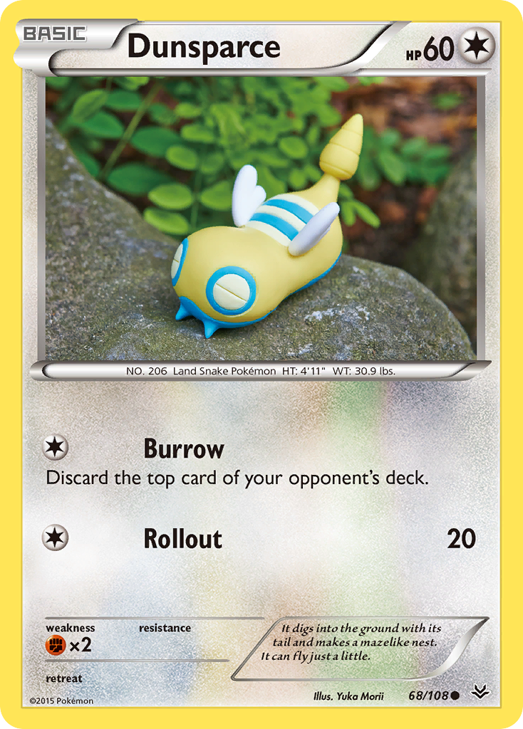 Dunsparce (68/108) [XY: Roaring Skies] | Nerdhalla Games