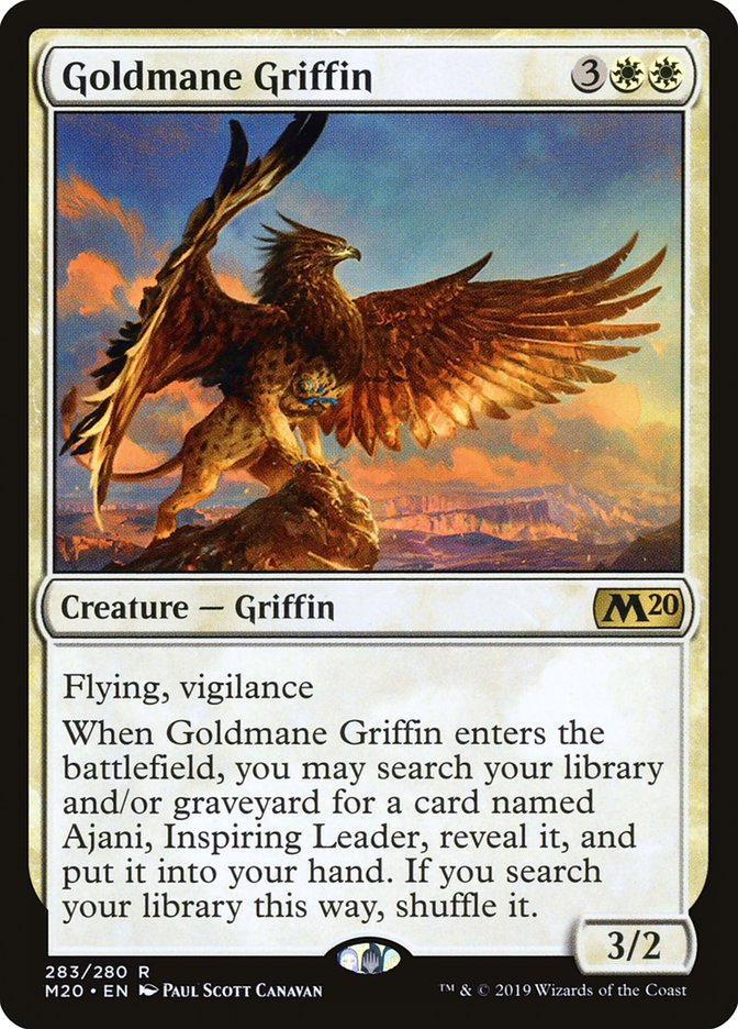 Goldmane Griffin [Core Set 2020] | Nerdhalla Games