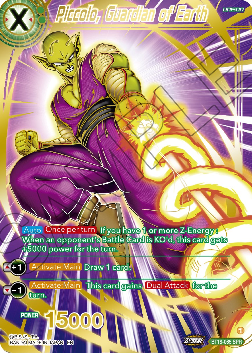 Piccolo, Guardian of Earth (SPR) (BT18-065) [Dawn of the Z-Legends] | Nerdhalla Games