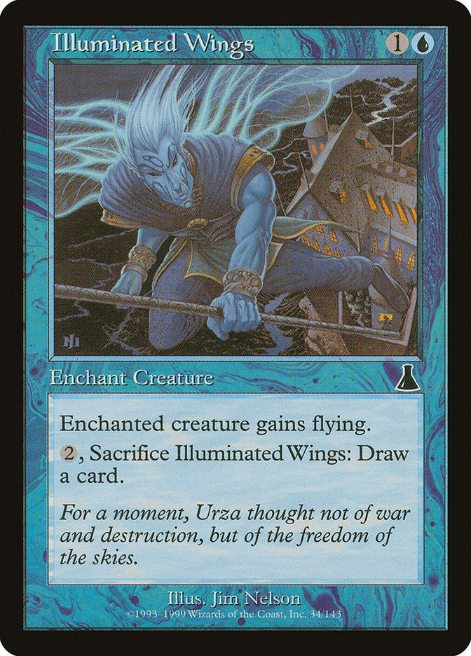 Illuminated Wings [Urza's Destiny] | Nerdhalla Games