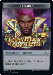 Teddy Bear // Treasure (012) Double-sided Token [Unfinity Tokens] | Nerdhalla Games