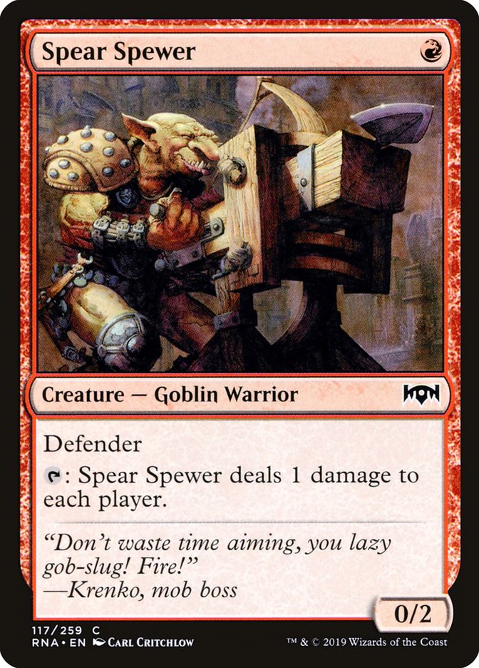 Spear Spewer [Ravnica Allegiance] | Nerdhalla Games