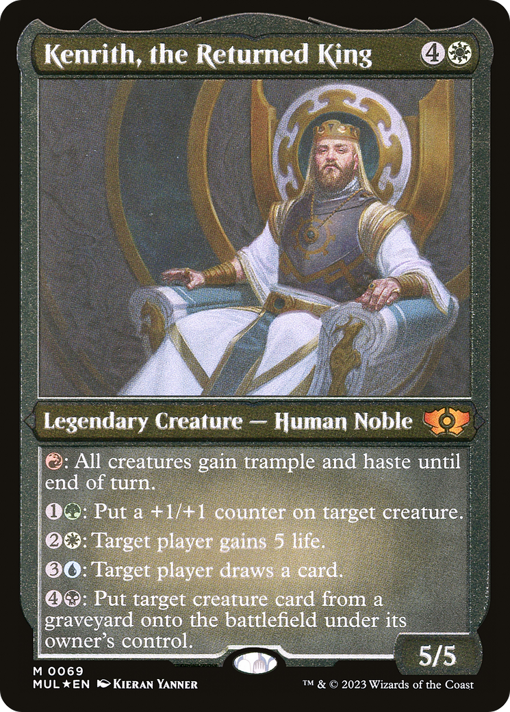 Kenrith, the Returned King (Foil Etched) [Multiverse Legends] | Nerdhalla Games