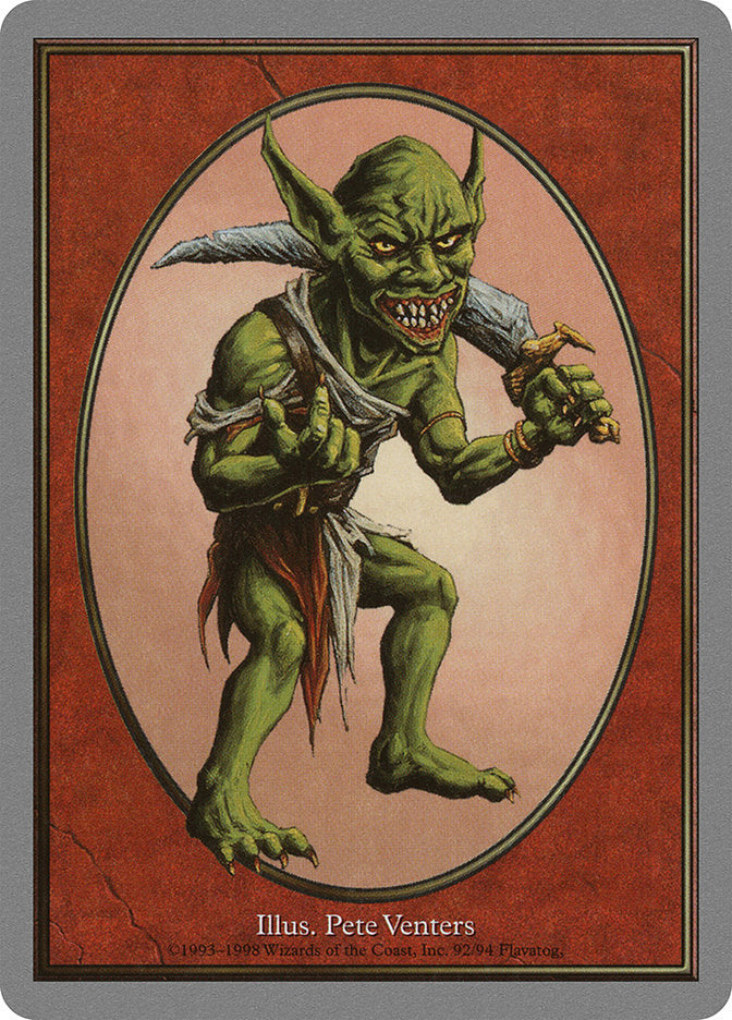 Goblin [Unglued Tokens] | Nerdhalla Games