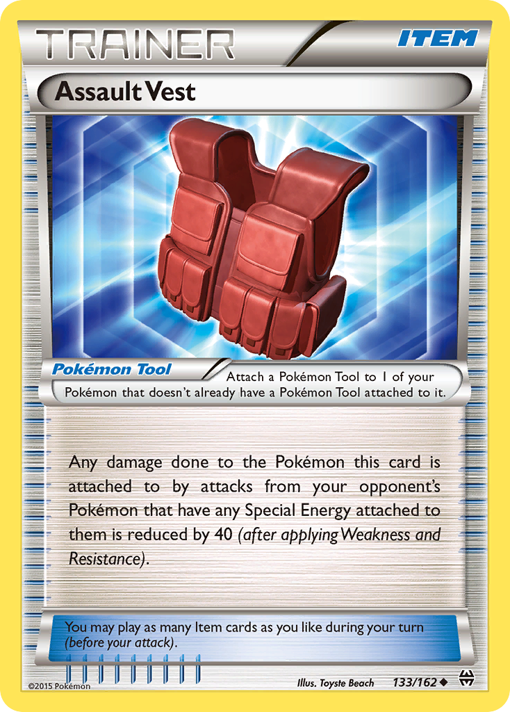 Assault Vest (133/162) [XY: BREAKthrough] | Nerdhalla Games