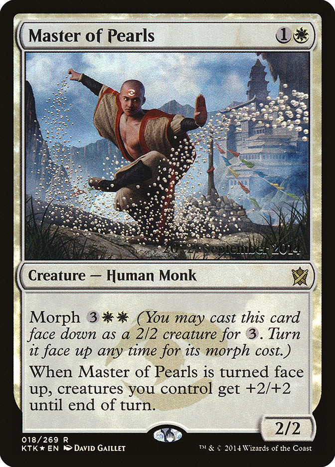 Master of Pearls  [Khans of Tarkir Prerelease Promos] | Nerdhalla Games