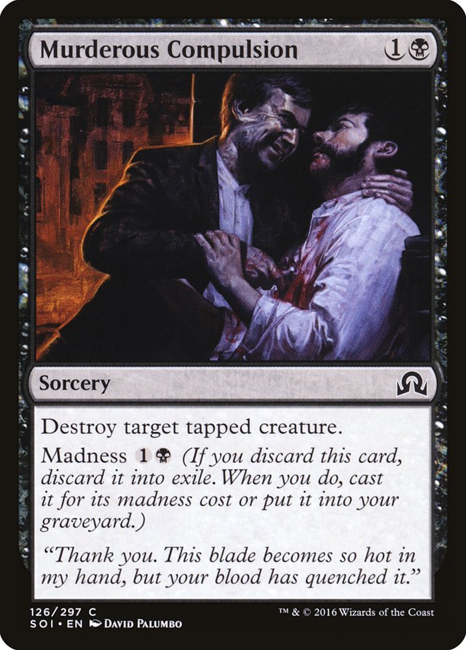 Murderous Compulsion [Shadows over Innistrad] | Nerdhalla Games