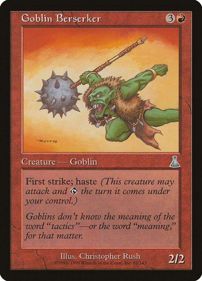 Goblin Berserker [Urza's Destiny] | Nerdhalla Games