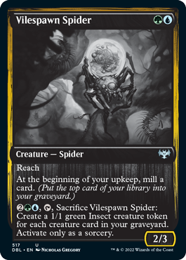 Vilespawn Spider [Innistrad: Double Feature] | Nerdhalla Games