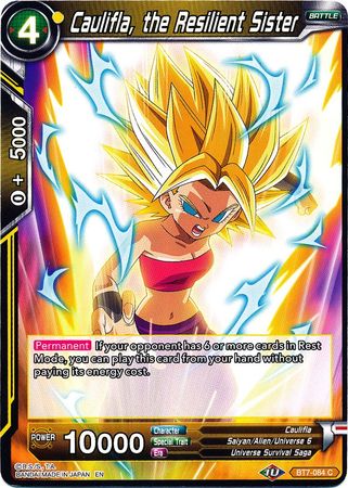 Caulifla, the Resilient Sister [BT7-084] | Nerdhalla Games