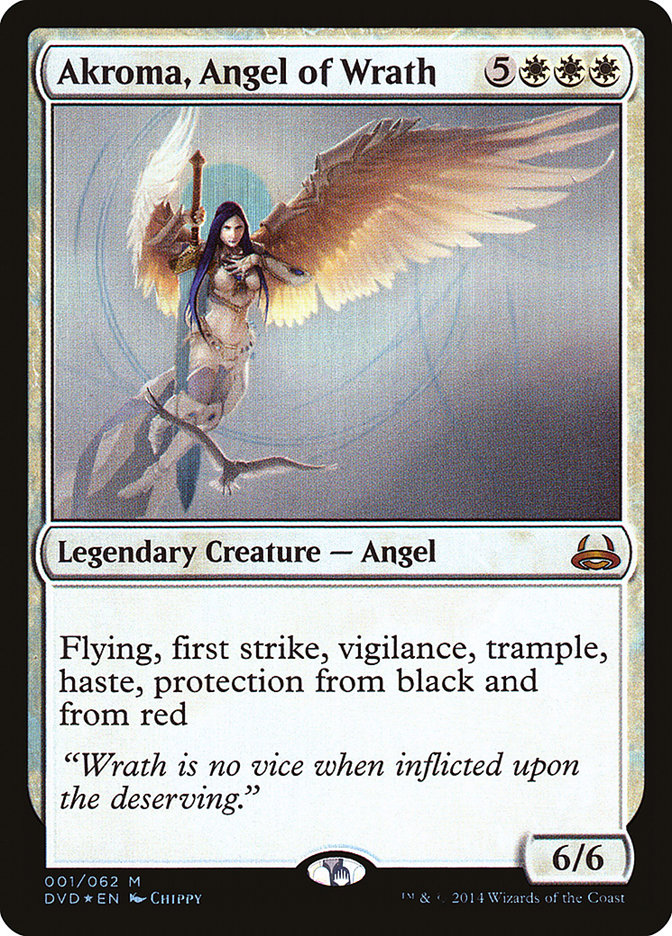 Akroma, Angel of Wrath (Divine vs. Demonic) [Duel Decks Anthology] | Nerdhalla Games