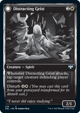 Distracting Geist // Clever Distraction [Innistrad: Double Feature] | Nerdhalla Games