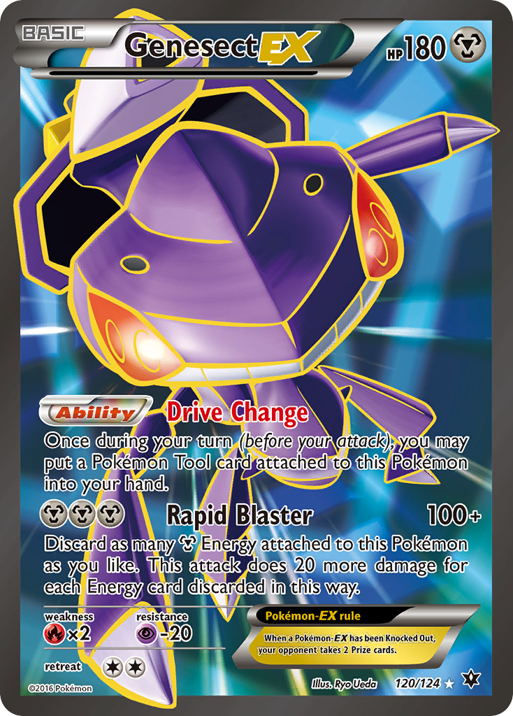 Genesect EX (120/124) [XY: Fates Collide] | Nerdhalla Games