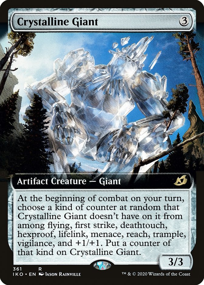 Crystalline Giant (Extended Art) [Ikoria: Lair of Behemoths] | Nerdhalla Games