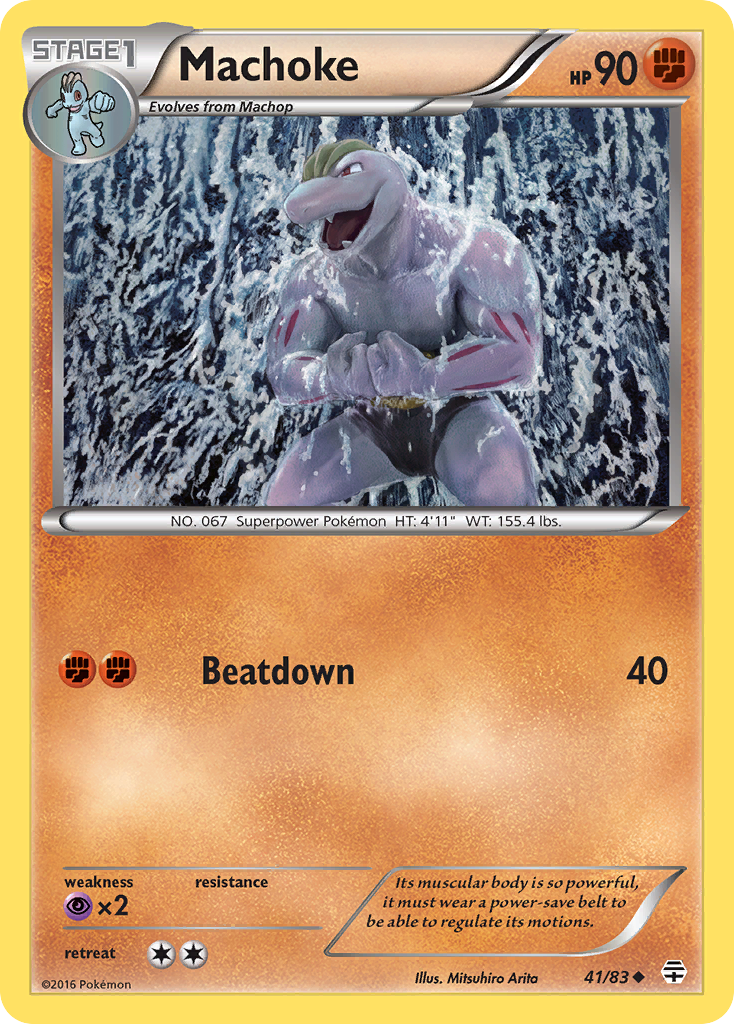 Machoke (41/83) [XY: Generations] | Nerdhalla Games