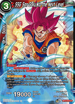 SSG Son Goku, to the Next Level (Uncommon) [BT13-018] | Nerdhalla Games