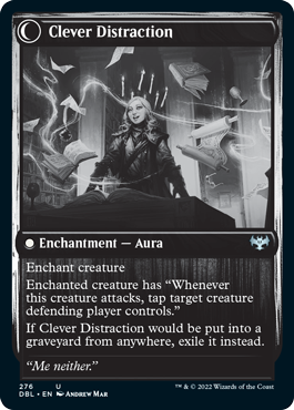 Distracting Geist // Clever Distraction [Innistrad: Double Feature] | Nerdhalla Games