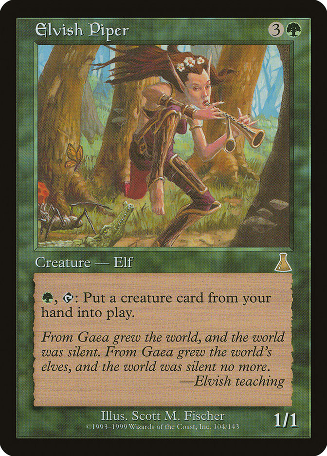 Elvish Piper [Urza's Destiny] | Nerdhalla Games