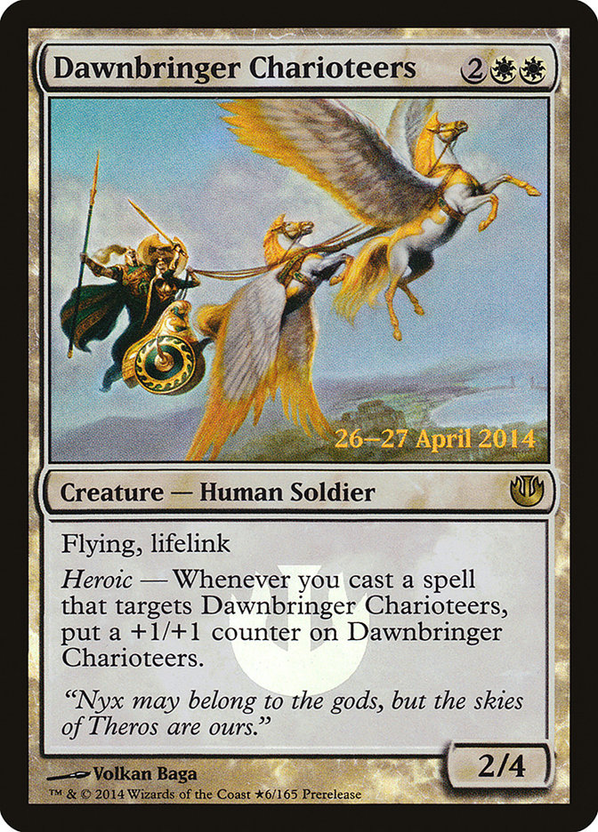 Dawnbringer Charioteers  [Journey into Nyx Prerelease Promos] | Nerdhalla Games