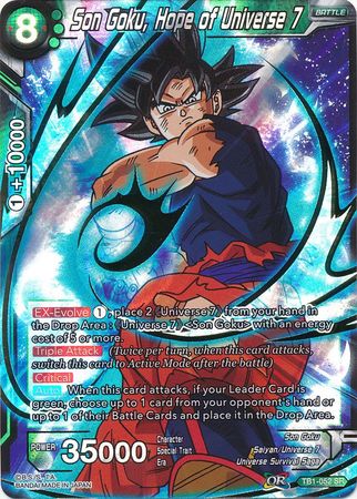 Son Goku, Hope of Universe 7 [TB1-052] | Nerdhalla Games