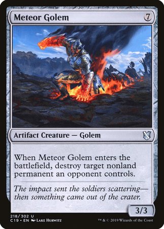 Meteor Golem [Commander 2019] | Nerdhalla Games