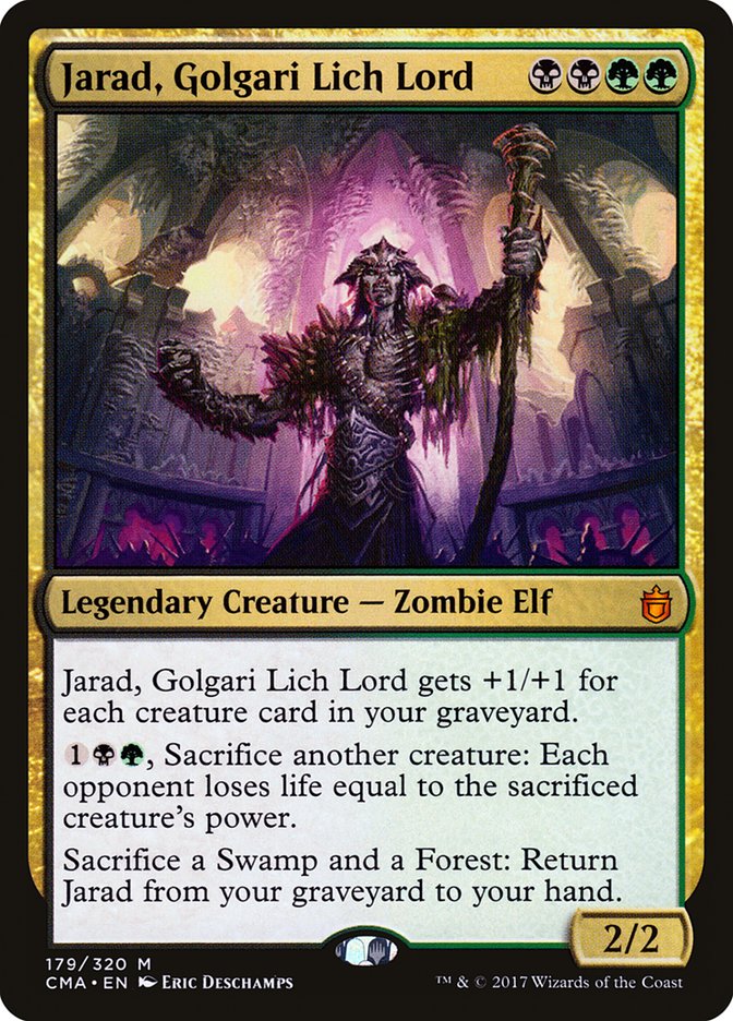 Jarad, Golgari Lich Lord [Commander Anthology] | Nerdhalla Games