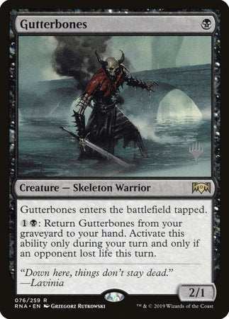 Gutterbones [Ravnica Allegiance Promos] | Nerdhalla Games