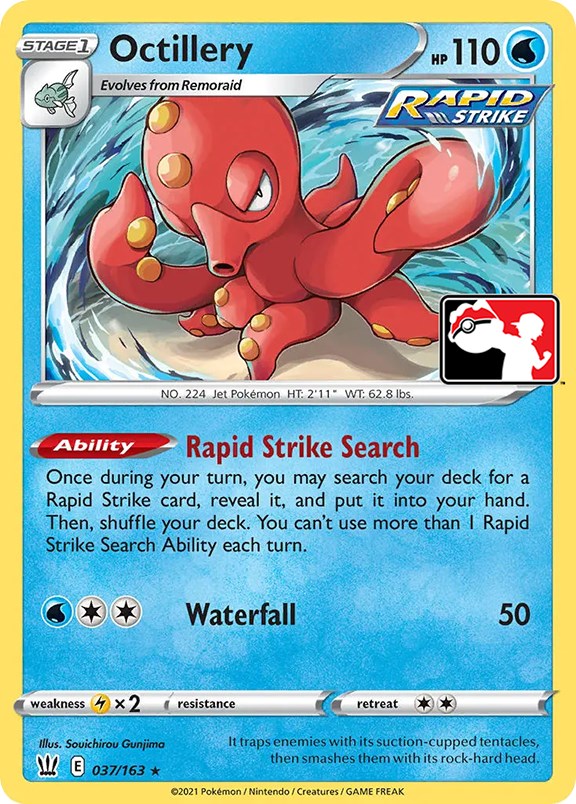 Octillery (037/163) [Prize Pack Series One] | Nerdhalla Games