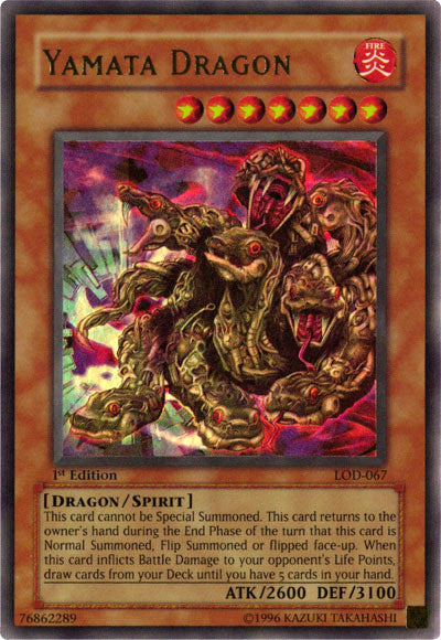 Yamata Dragon [LOD-067] Ultra Rare | Nerdhalla Games