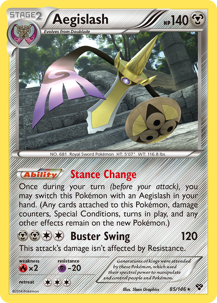 Aegislash (85/146) [XY: Base Set] | Nerdhalla Games