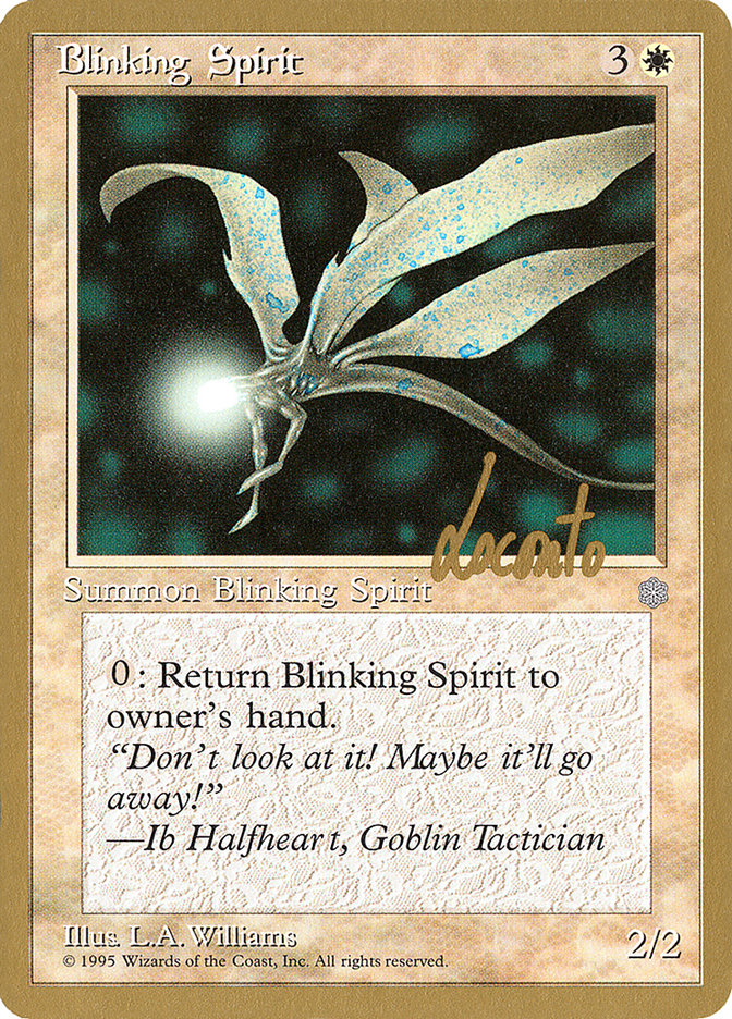 Blinking Spirit (Michael Loconto) [Pro Tour Collector Set] | Nerdhalla Games