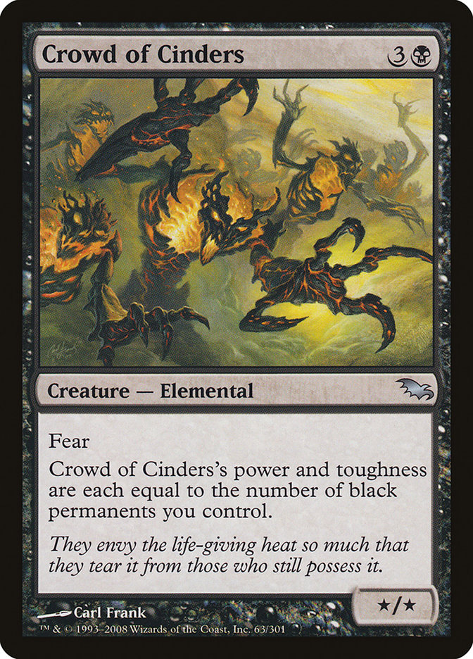 Crowd of Cinders [Shadowmoor] | Nerdhalla Games