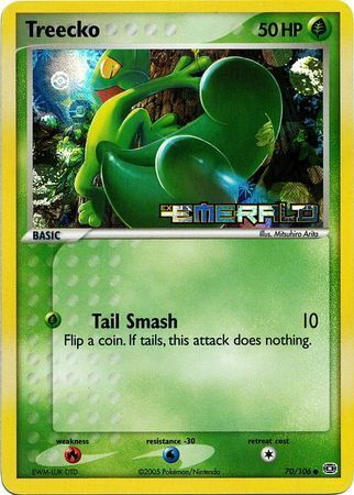 Treecko (70/106) (Stamped) [EX: Emerald] | Nerdhalla Games