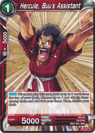 Hercule, Buu's Assistant [BT2-017] | Nerdhalla Games