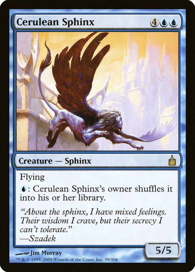 Cerulean Sphinx [Ravnica: City of Guilds] | Nerdhalla Games