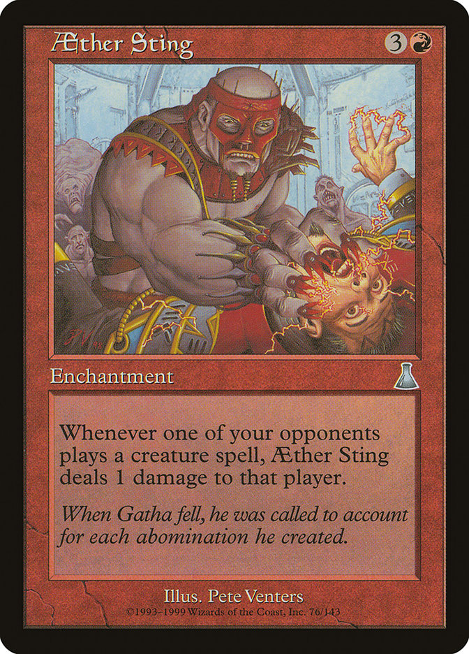 Aether Sting [Urza's Destiny] | Nerdhalla Games