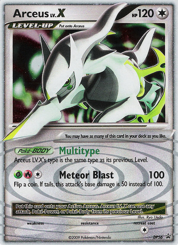 Arceus LV.X (DP56) [Diamond & Pearl: Black Star Promos] | Nerdhalla Games